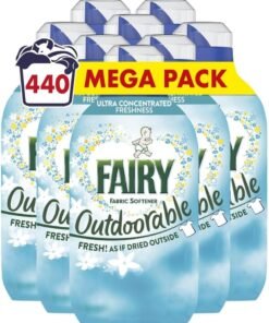 Fairy Outdoorable Fabric Conditioner 440 Washes, Ultra Concentrated Formula For Sensitive Skin & Dermatologically Tested