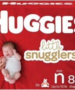 Huggies Little Snugglers Baby Diapers, Size Newborn, 84 Ct