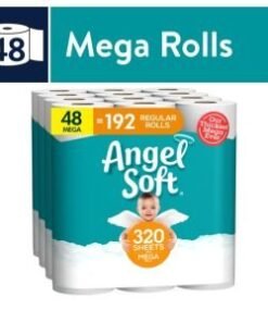 Angel Soft Toilet Paper, 48 Mega Rolls
